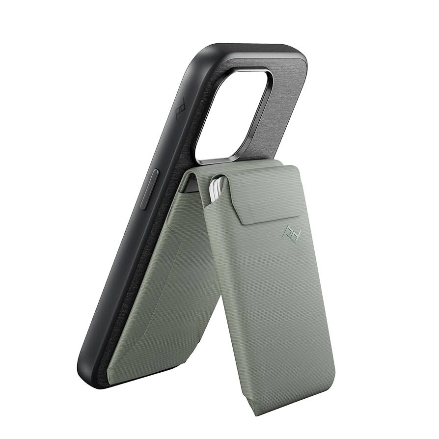 Amazon.com: Peak Design Mobile Stand Wallet, Sage, Slim